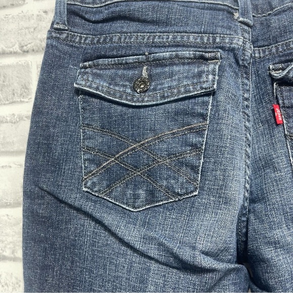 Levi’s 545 Low Bootcut  Button Flap Pockets Jeans 8 - Picture 3 of 8